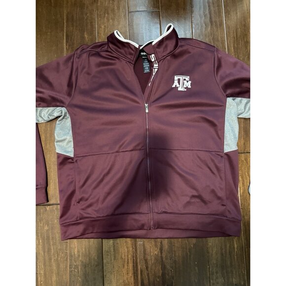MENS GEN 2 TEXAS A&M JACKET MAROON 2XL XXL Aggies Embroidered - Picture 6 of 8